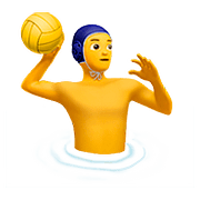 🤽‍♂️ Emoji Hombre Jugando Al Waterpolo en Apple iOS 11.3.