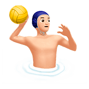 🤽🏻‍♂️ Emoji Wasserballspieler: helle Hautfarbe Apple iOS 11.3.
