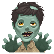 Émoji 🧟‍♂️ Zombie Homme sur Apple iOS 11.3.