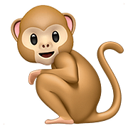 🐒 Emoji Macaco na Apple iOS 11.3.