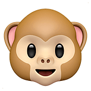 🐵 Emoji Cara De Mono en Apple iOS 11.3.