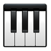 Emoji 🎹 Piano su Apple iOS 11.3.
