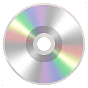 Émoji 💿 CD sur Apple iOS 11.3.