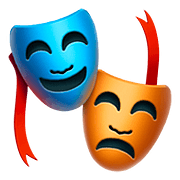 Emoji 🎭 Maschere su Apple iOS 11.3.