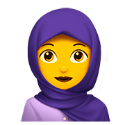 🧕 Emoji Mujer Con Hiyab en Apple iOS 11.3.
