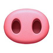 Emoji 🐽 Naso Da Maiale su Apple iOS 11.3.