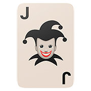 Emoji 🃏 Jolly su Apple iOS 11.3.