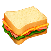 Émoji 🥪 Sandwich sur Apple iOS 11.3.