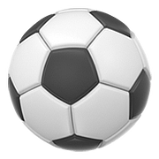 ⚽ Emoji Balón De Fútbol en Apple iOS 11.3.