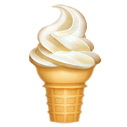 Emoji 🍦 Cono Gelato su Apple iOS 11.3.