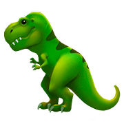 Émoji 🦖 T-Rex sur Apple iOS 11.3.