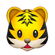 Emoji 🐯 Muso Di Tigre su Apple iOS 11.3.