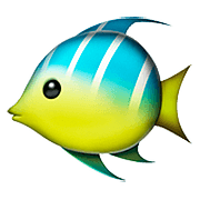 Emoji 🐠 Pesce Tropicale su Apple iOS 11.3.