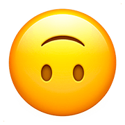 🙃 Emoji Cara Al Revés en Apple iOS 11.3.