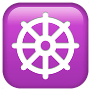 ☸️ Emoji Roda Do Dharma na Apple iOS 11.3.