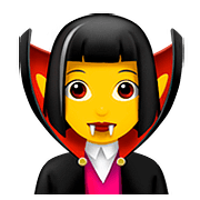 Émoji 🧛‍♀️ Vampire Femme sur Apple iOS 11.3.