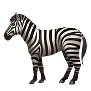Emoji 🦓 Zebra su Apple iOS 11.3.