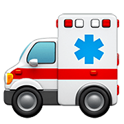 Emoji 🚑 Ambulanza su Apple iOS 12.1.