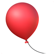 Émoji 🎈 Ballon Gonflable sur Apple iOS 12.1.