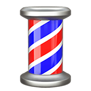 Emoji 💈 Barbiere su Apple iOS 12.1.