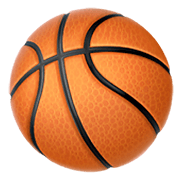 Émoji 🏀 Basket sur Apple iOS 12.1.