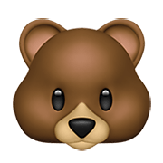 🐻 Emoji Oso en Apple iOS 12.1.
