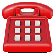 Émoji ☎️ Téléphone sur Apple iOS 12.1.