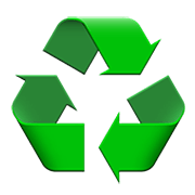 Émoji ♻️ Symbole Recyclage sur Apple iOS 12.1.
