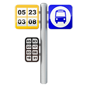 Emoji 🚏 Fermata Dell’autobus su Apple iOS 12.1.