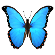 Émoji 🦋 Papillon sur Apple iOS 12.1.