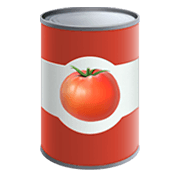 Émoji 🥫 Aliments En Conserve sur Apple iOS 12.1.