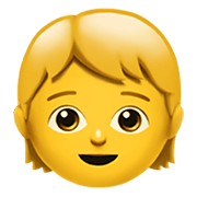 Émoji 🧒 Enfant sur Apple iOS 12.1.