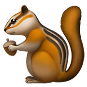 Émoji 🐿️ écureuil sur Apple iOS 12.1.