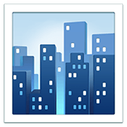 🏙️ Emoji Cidade na Apple iOS 12.1.