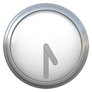 Emoji 🕠 Ore Cinque E Mezza su Apple iOS 12.1.