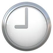 Emoji 🕘 Ore Nove su Apple iOS 12.1.