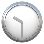 Emoji 🕥 Ore Dieci E Mezza su Apple iOS 12.1.