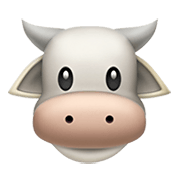 Émoji 🐮 Tête De Vache sur Apple iOS 12.1.