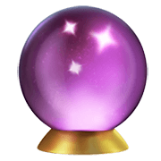 Émoji 🔮 Boule De Cristal sur Apple iOS 12.1.