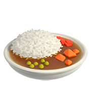 Émoji 🍛 Riz Au Curry sur Apple iOS 12.1.