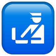 Emoji 🛃 Simbolo Della Dogana su Apple iOS 12.1.