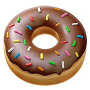 Émoji 🍩 Doughnut sur Apple iOS 12.1.