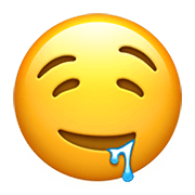🤤 Emoji Cara Babeando en Apple iOS 12.1.