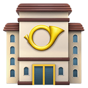 Emoji 🏤 Ufficio Postale su Apple iOS 12.1.