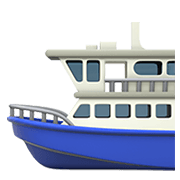 Émoji ⛴️ Ferry sur Apple iOS 12.1.