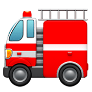 Emoji 🚒 Camion Dei Pompieri su Apple iOS 12.1.