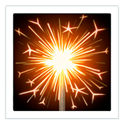 Émoji 🎇 Cierge Magique sur Apple iOS 12.1.