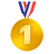 Emoji 🥇 Medaglia D’oro su Apple iOS 12.1.