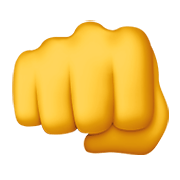 Emoji 👊 Pugno Chiuso su Apple iOS 12.1.
