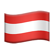 🇦🇹 Emoji Bandeira: Áustria na Apple iOS 12.1.